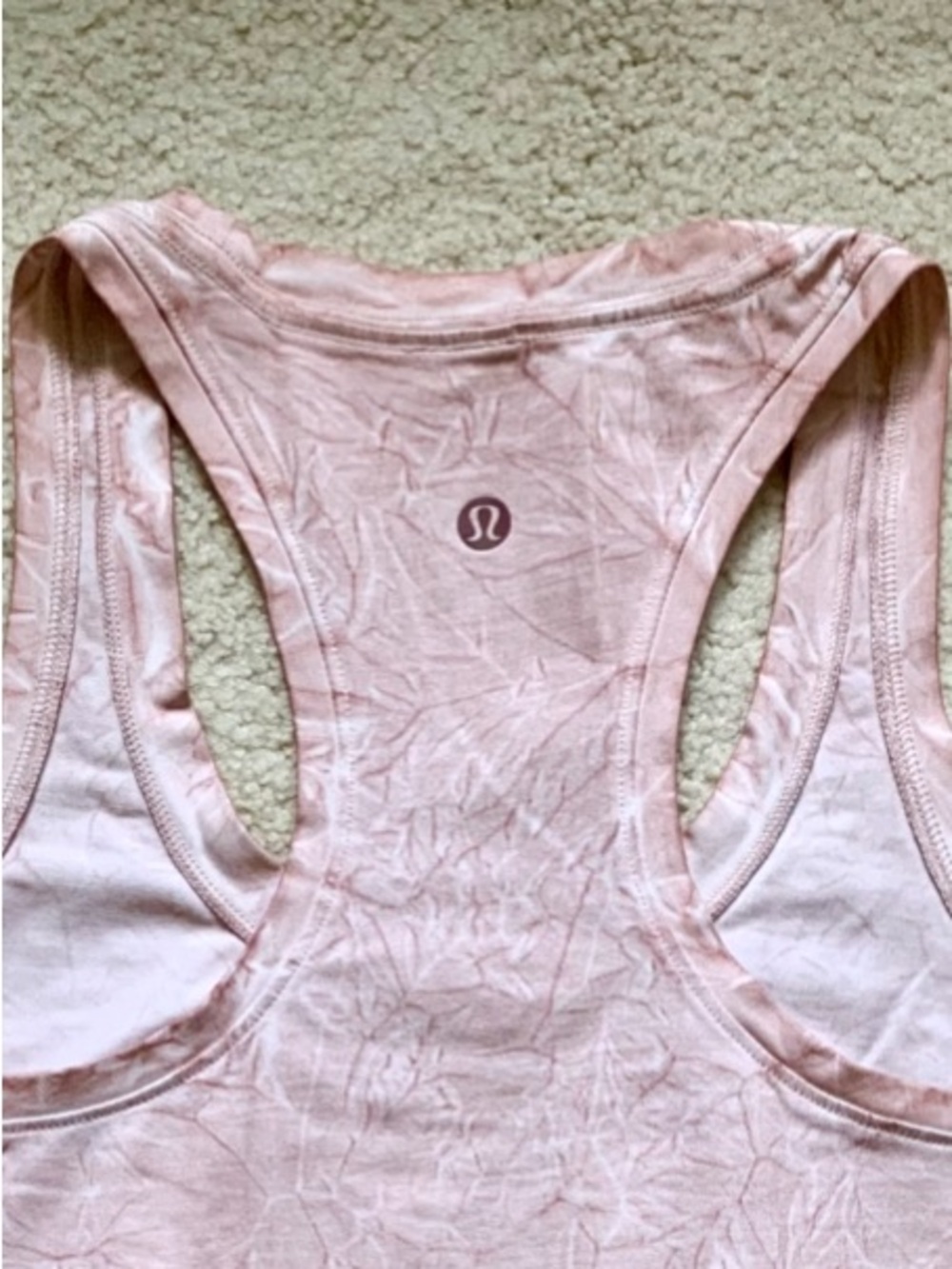 Lululemon Pink Racerback Tank Top - Picture 3 of 4